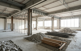 interior demolition in commercial renovations