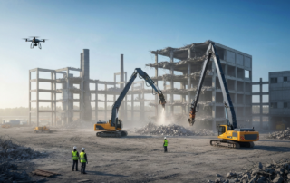 industrial demolition efficiency and safety