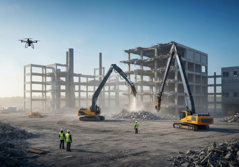 Industrial Demolition Efficiency and Safety: Advanced Strategies